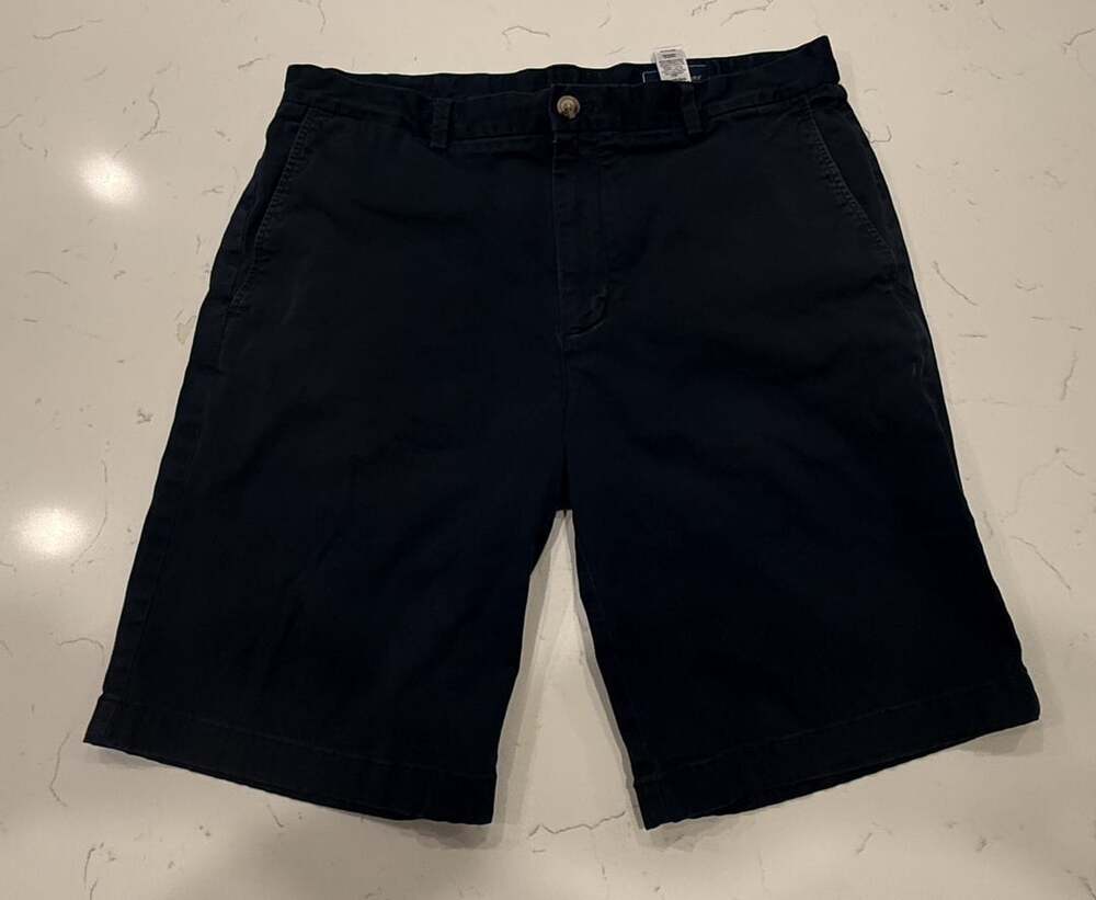 Vineyard Vines Chino Shorts Size 36 Blue Cotton Blend